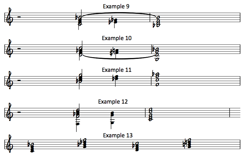 How to write parallel thirds harmony